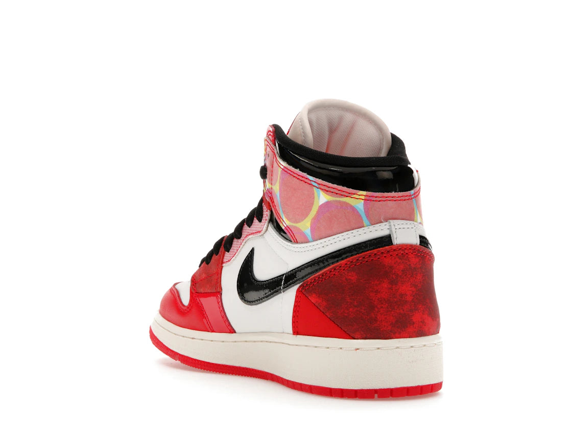 Jordan 1 Retro High OG Spider-Man Across the Spider-Verse (GS) - vue secondaire B