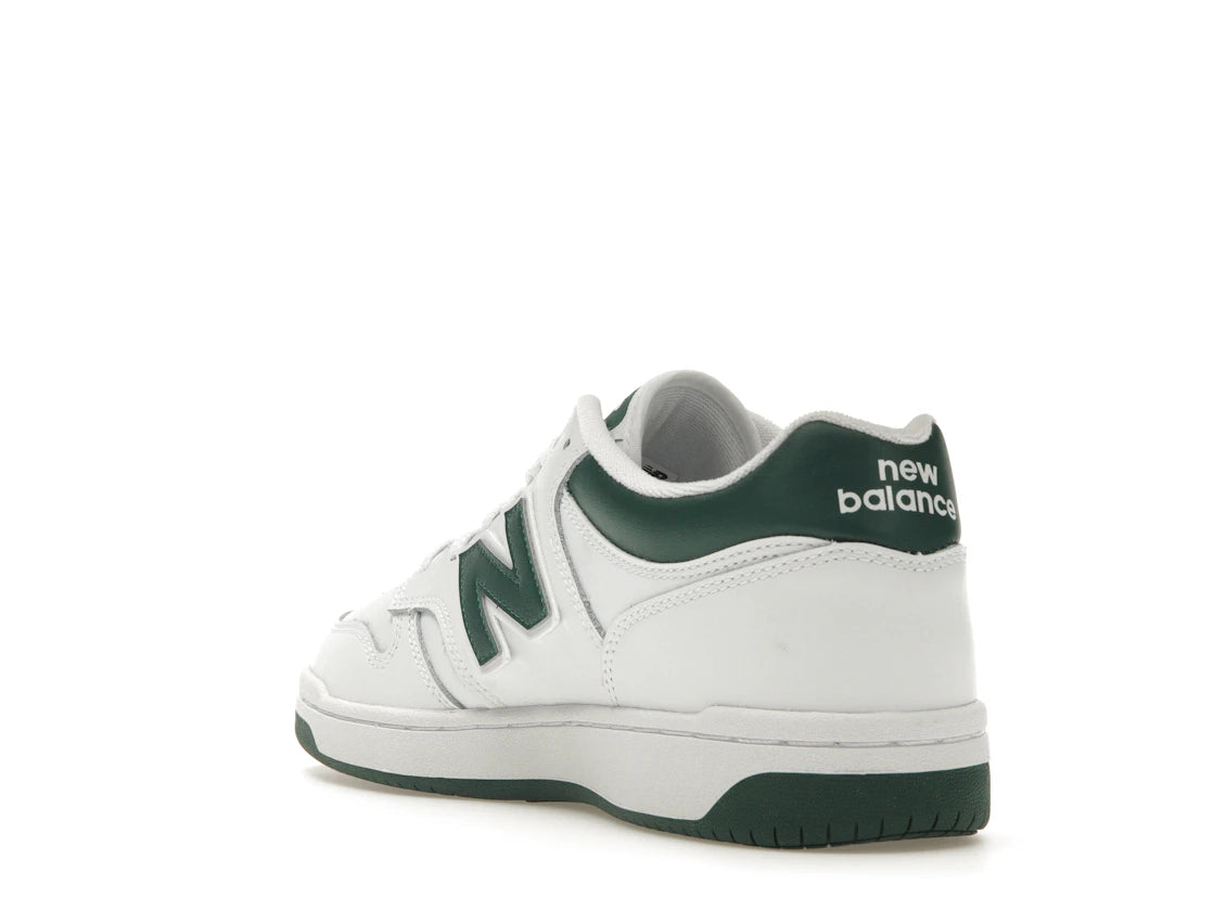 New Balance 480 White Nightwatch Green - vue secondaire B