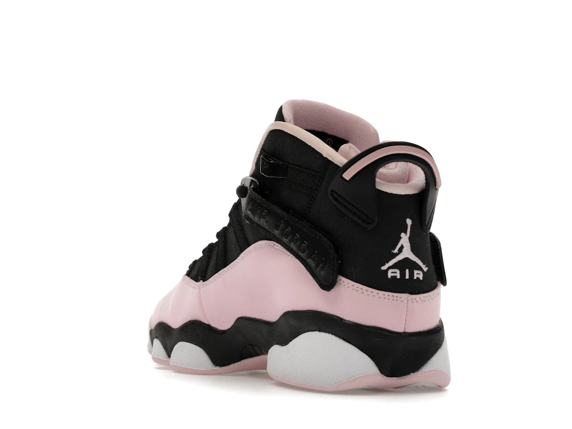 Jordan 6 Rings Schwarz Pink Foam (GS) - vue secondaire B