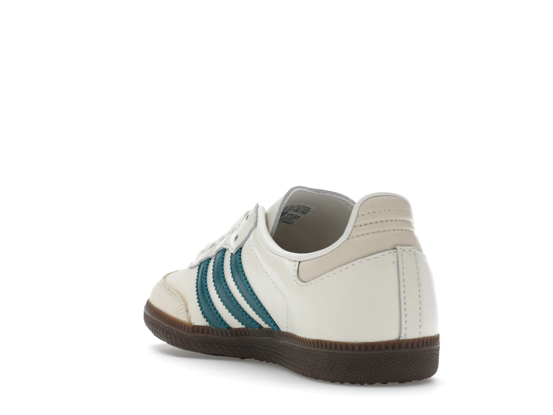 adidas Samba OG Cloud White Legacy Teal (Women's) - vue secondaire B