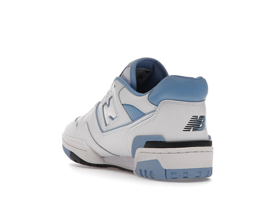New Balance 550 UNC White University Blue - vue secondaire B