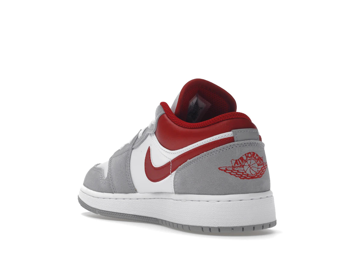 Jordan 1 Low SE Smoke Gray Gym Red (GS) - vue secondaire B