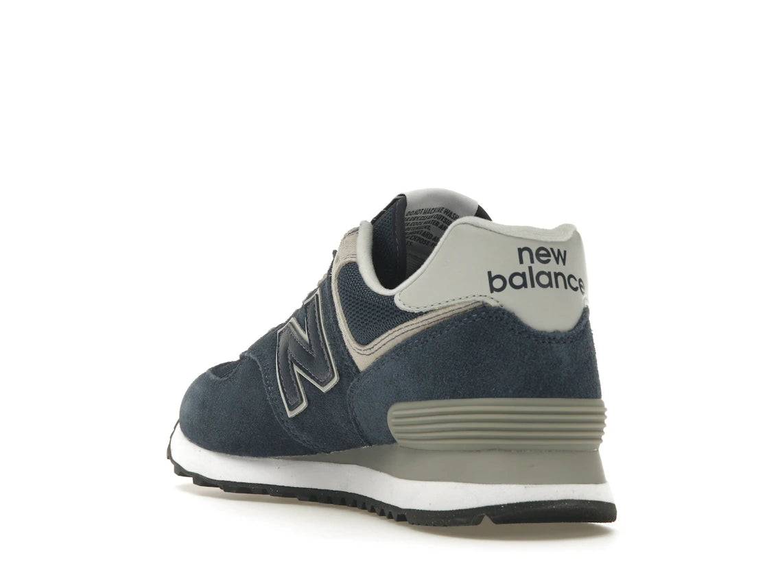 New Balance 574 Navy White - vue secondaire B