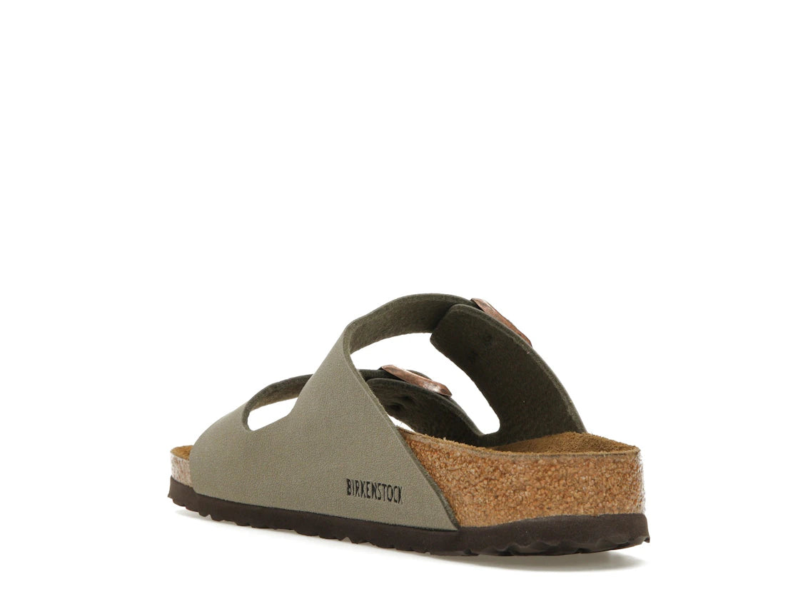 Birkenstock Arizona Birkibuc Stone - vue secondaire B