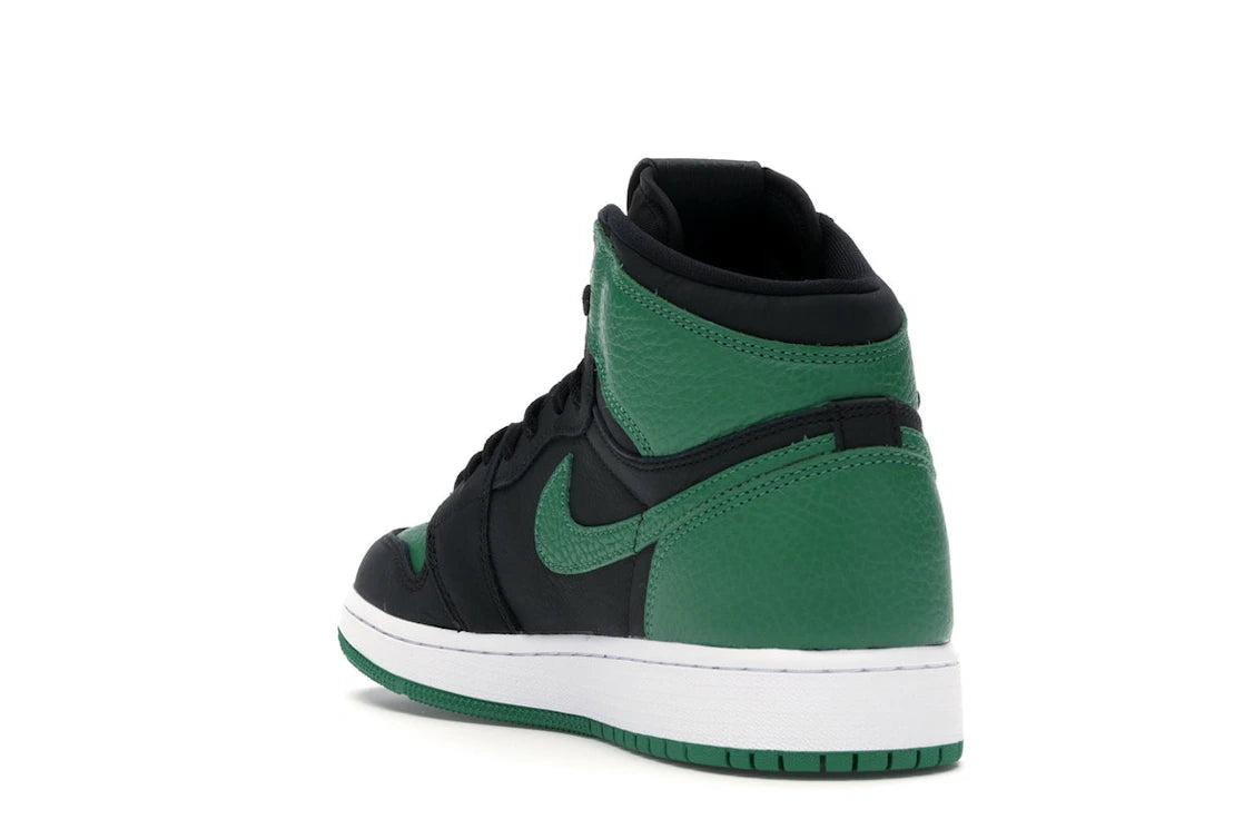 Jordan 1 Retro High Pine Green Black (GS) - vue secondaire B