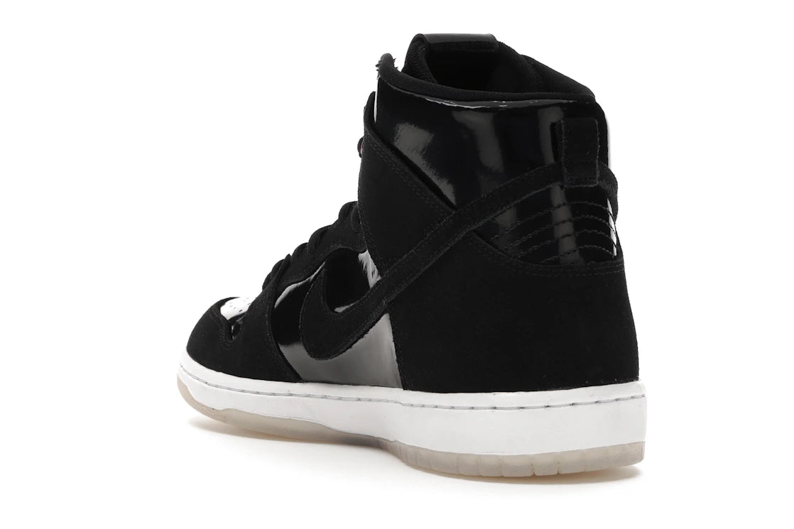 Nike Sb Zoom Dunk High Pro Black/Black-White-Clear - vue secondaire B