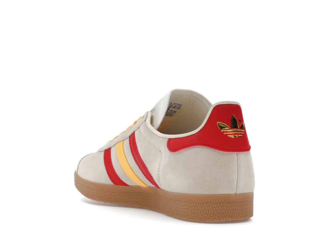 adidas Gazelle White Spark Scarlet (Damen) - vue secondaire B