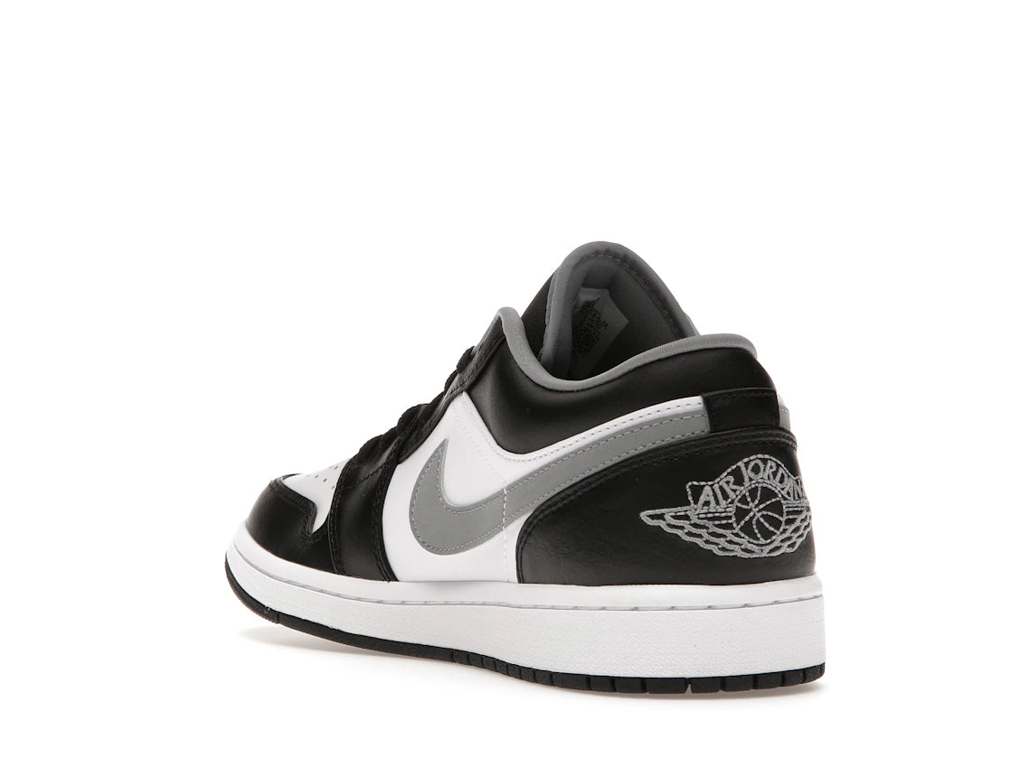 Jordan 1 Low Schwarz Weiß Grau - vue secondaire B