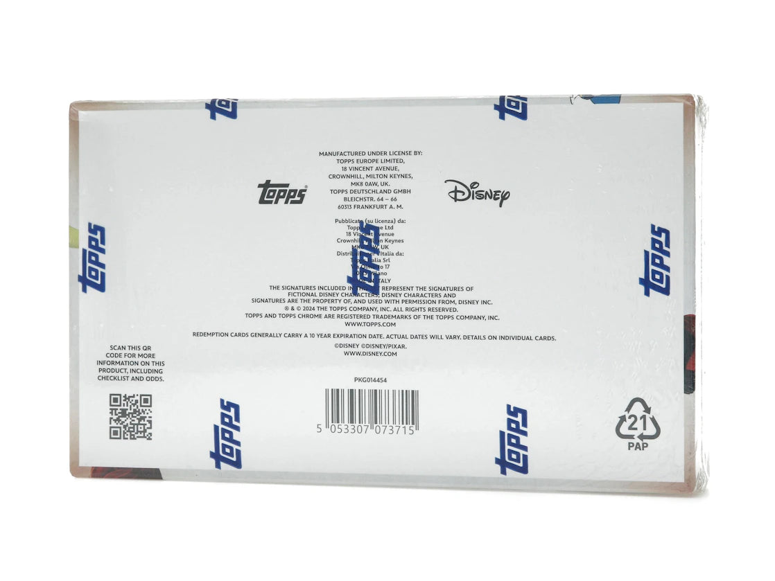2024 Topps Disney Chrome Hobby Box - vue secondaire B