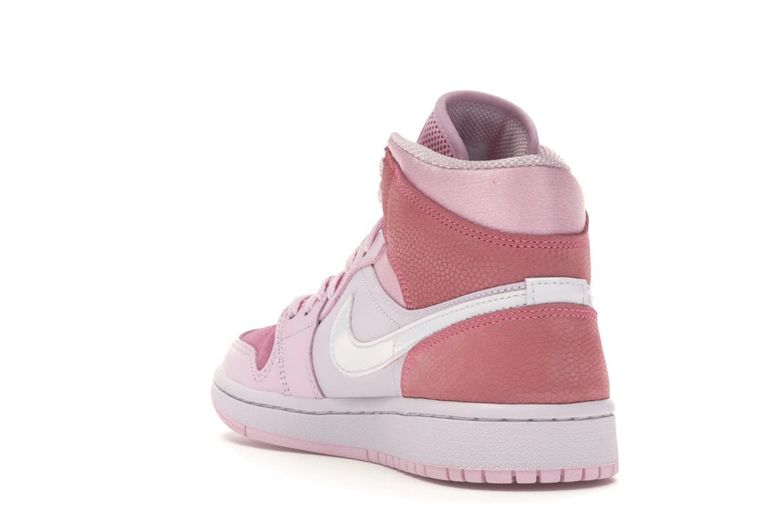 Jordan 1 Mid Digital Pink (Damen) - vue secondaire B