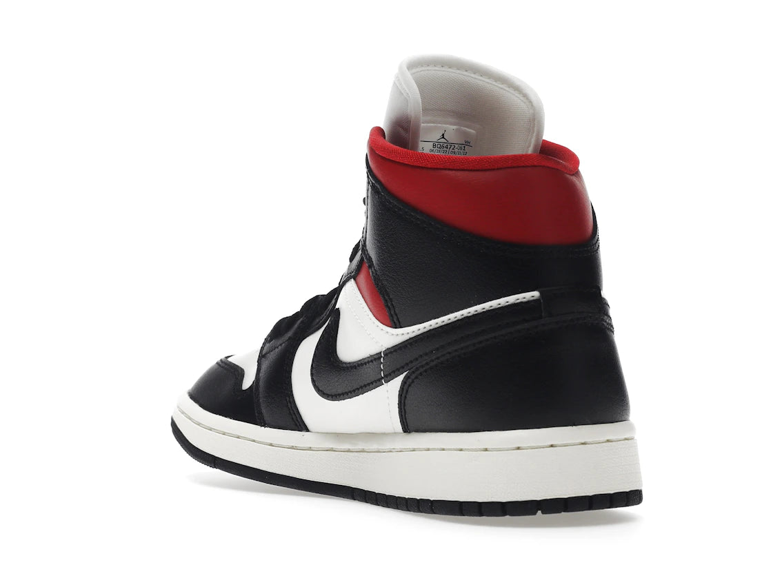 Jordan 1 Mid Gym Red Panda (Women's) - vue secondaire B