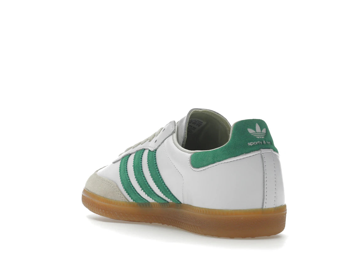 adidas Samba OG Sporty & Rich White Green - vue secondaire B