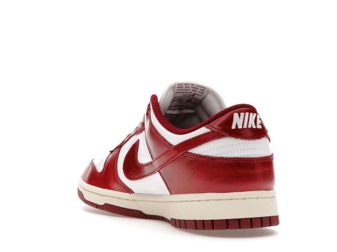 Nike Dunk Low PRM Vintage Team Red (Women's) - vue secondaire B