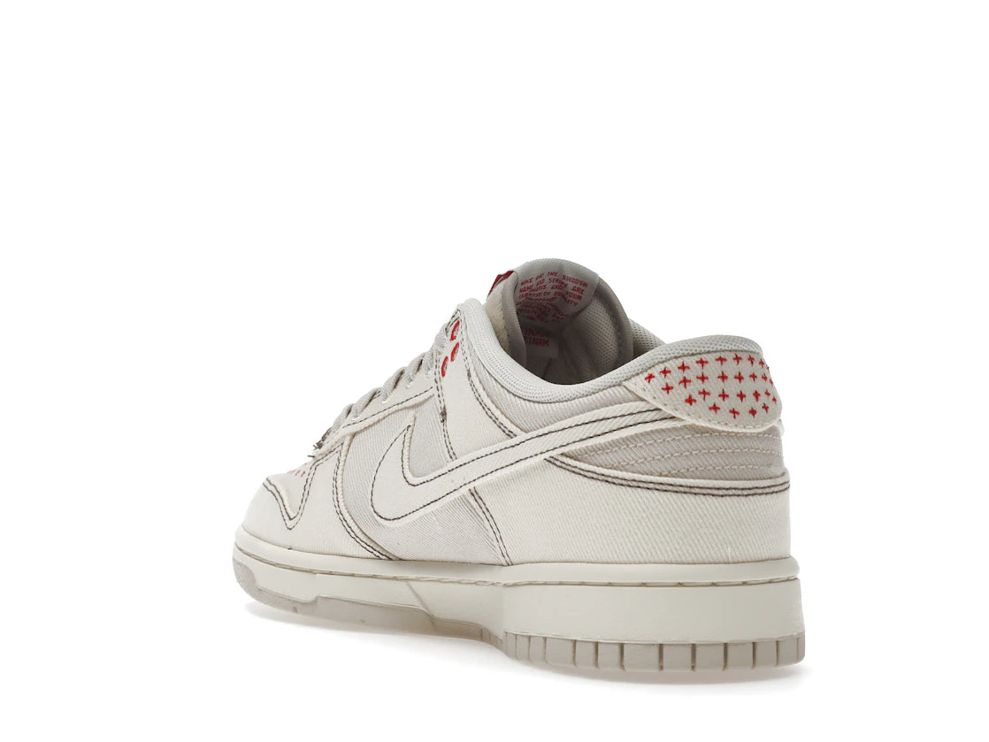 Nike Dunk Low Light Orewood Brown Sashiko - vue secondaire B