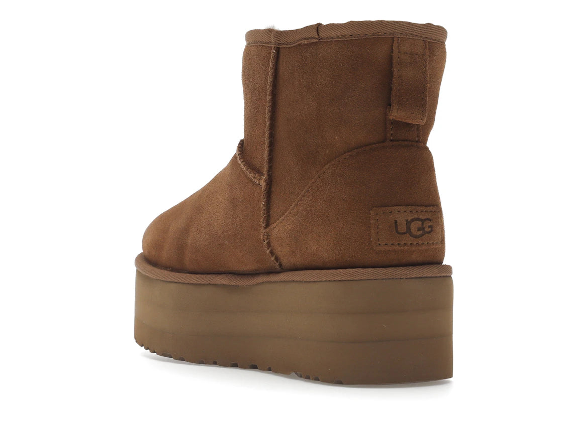 UGG Classic Mini Platform Boot Chestnut (Women's) - vue secondaire B