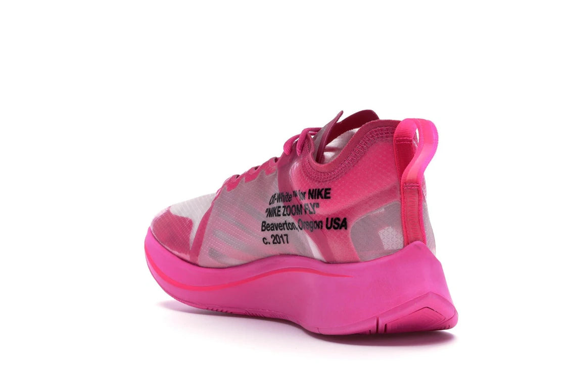 Nike Zoom Fly Off-White Pink - vue secondaire B
