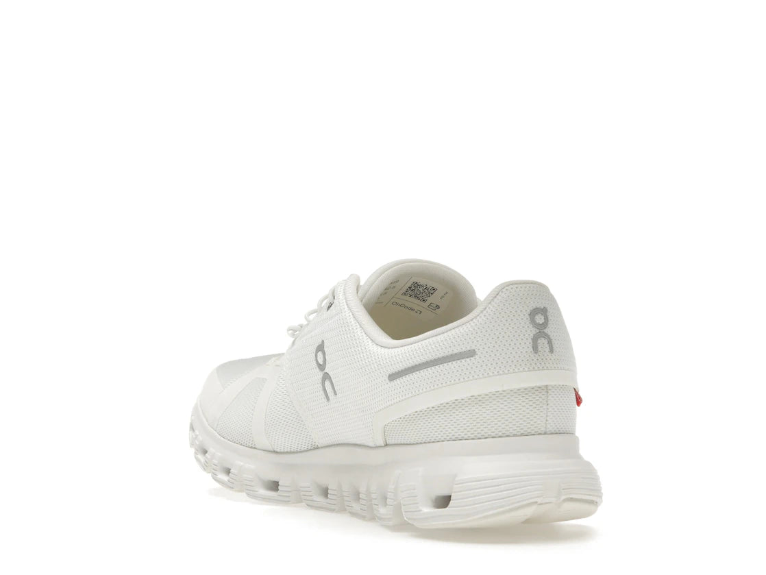 On Running Cloud 6 All White (Damen) - vue secondaire B
