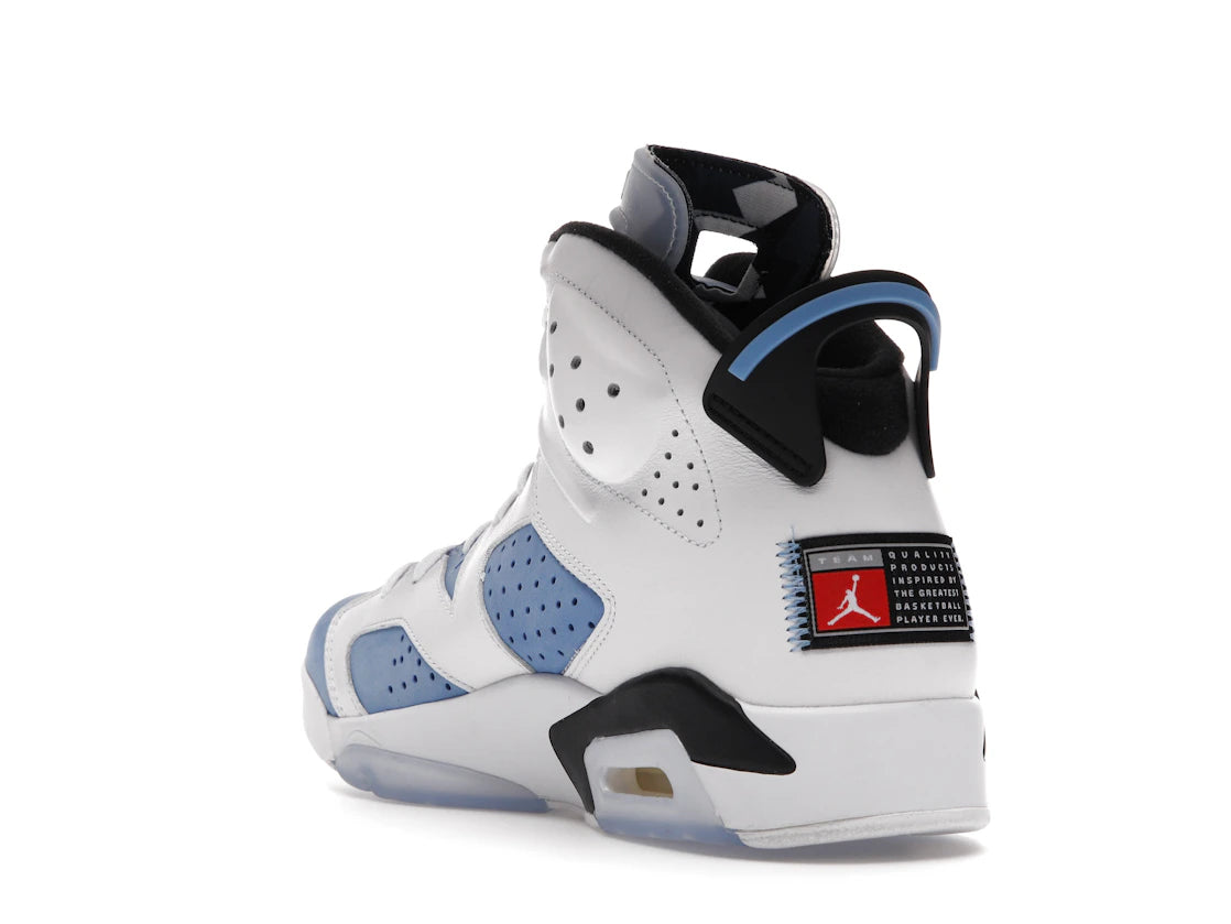 Jordan 6 Retro UNC Weiß - vue secondaire B