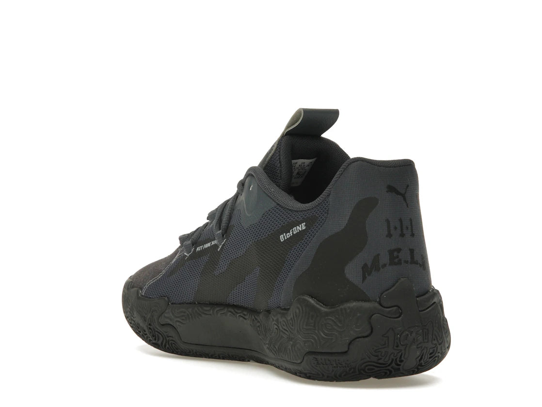 Puma LaMelo Ball MB.03 Lo Black Strong Grey - vue secondaire B