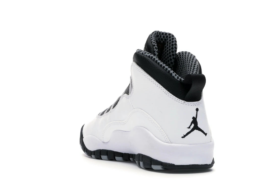 Jordan 10 Retro Steel (GS) - vue secondaire B