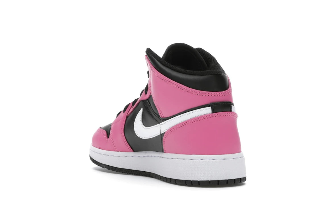 Jordan 1 Mid Pinksicle (GS) - vue secondaire B
