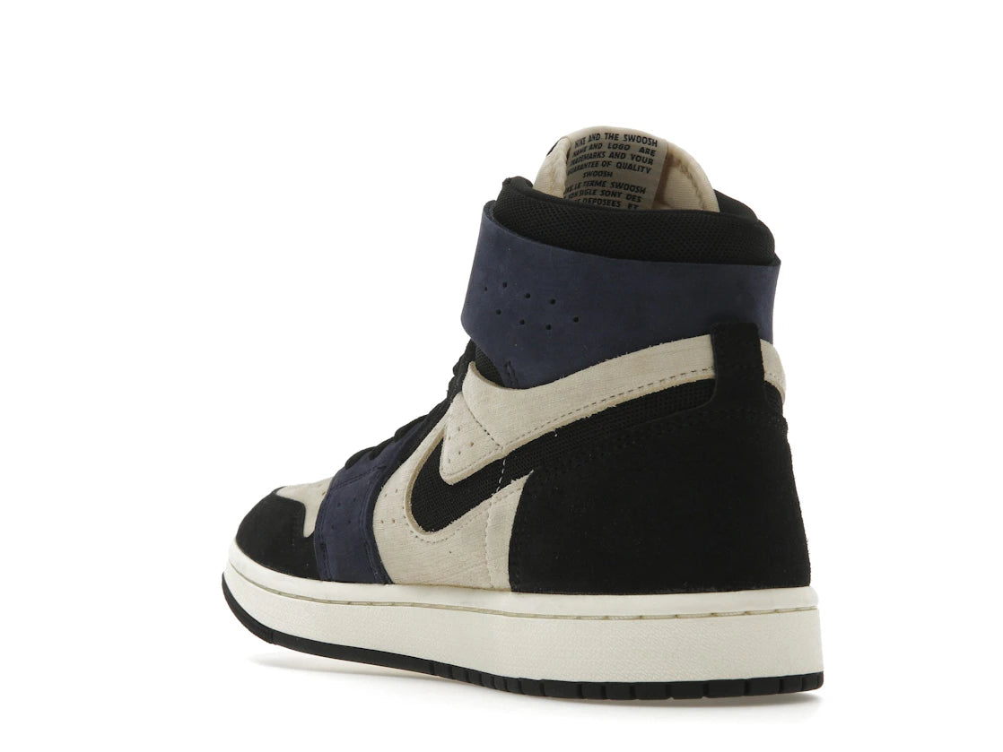 Jordan 1 High Zoom Air CMFT 2 Muslin Blackened Blue - vue secondaire B