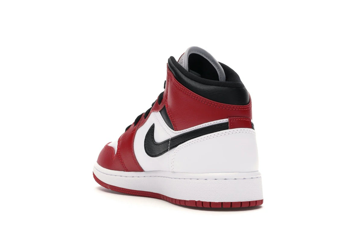 Jordan 1 Mid Chicago (2020) (GS) - vue secondaire B