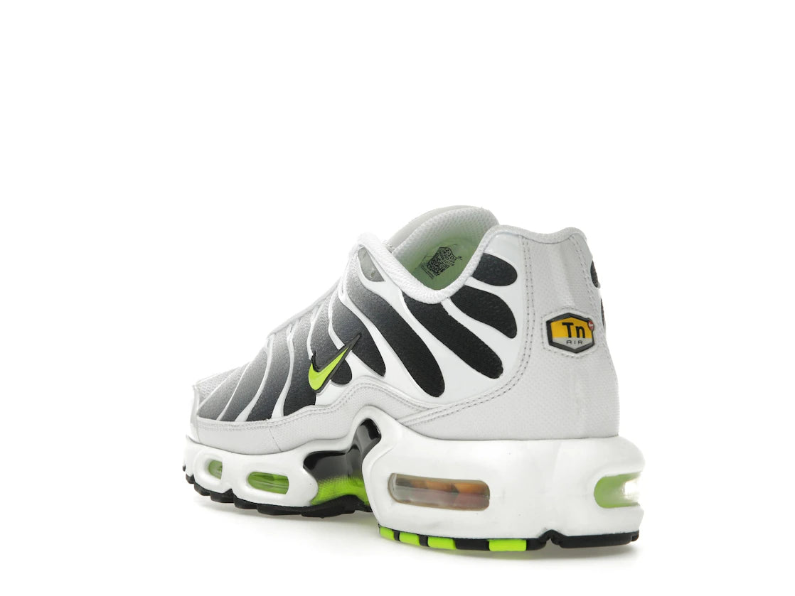 Nike Air Max Plus White Black Volt - vue secondaire B