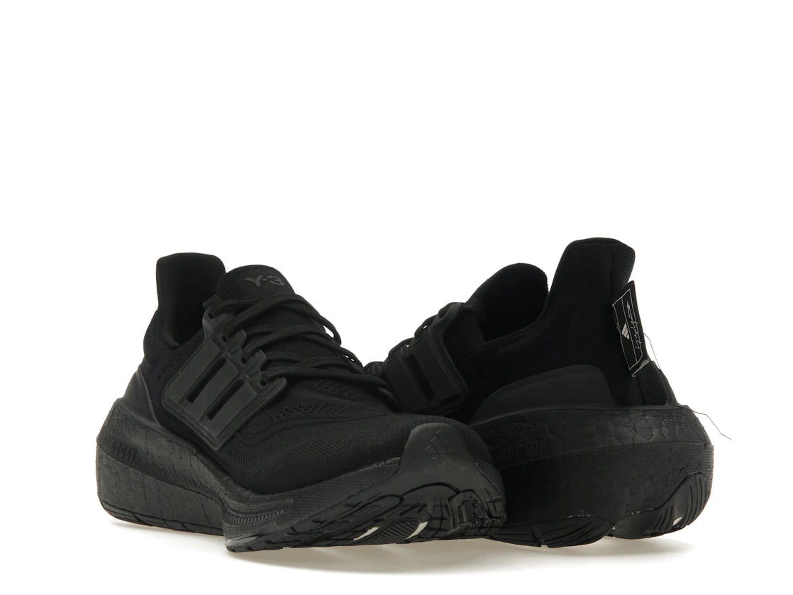 adidas Y-3 Ultra Boost Hellschwarz Weiß - vue secondaire B