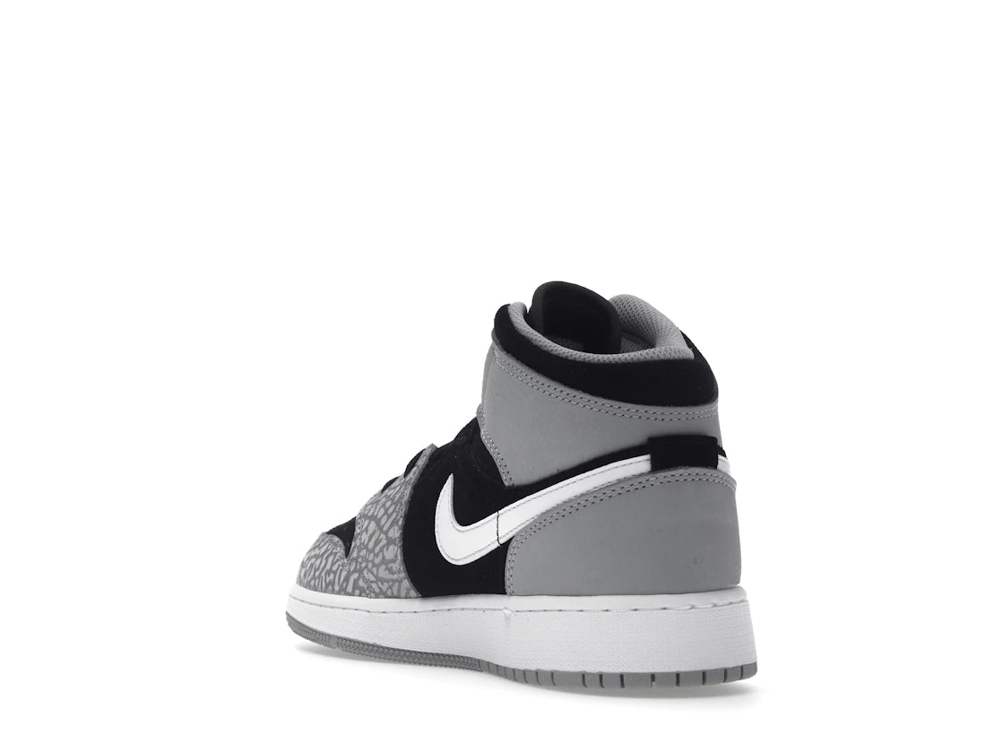 Jordan 1 Mid SE Elephant Print (GS) - vue secondaire B