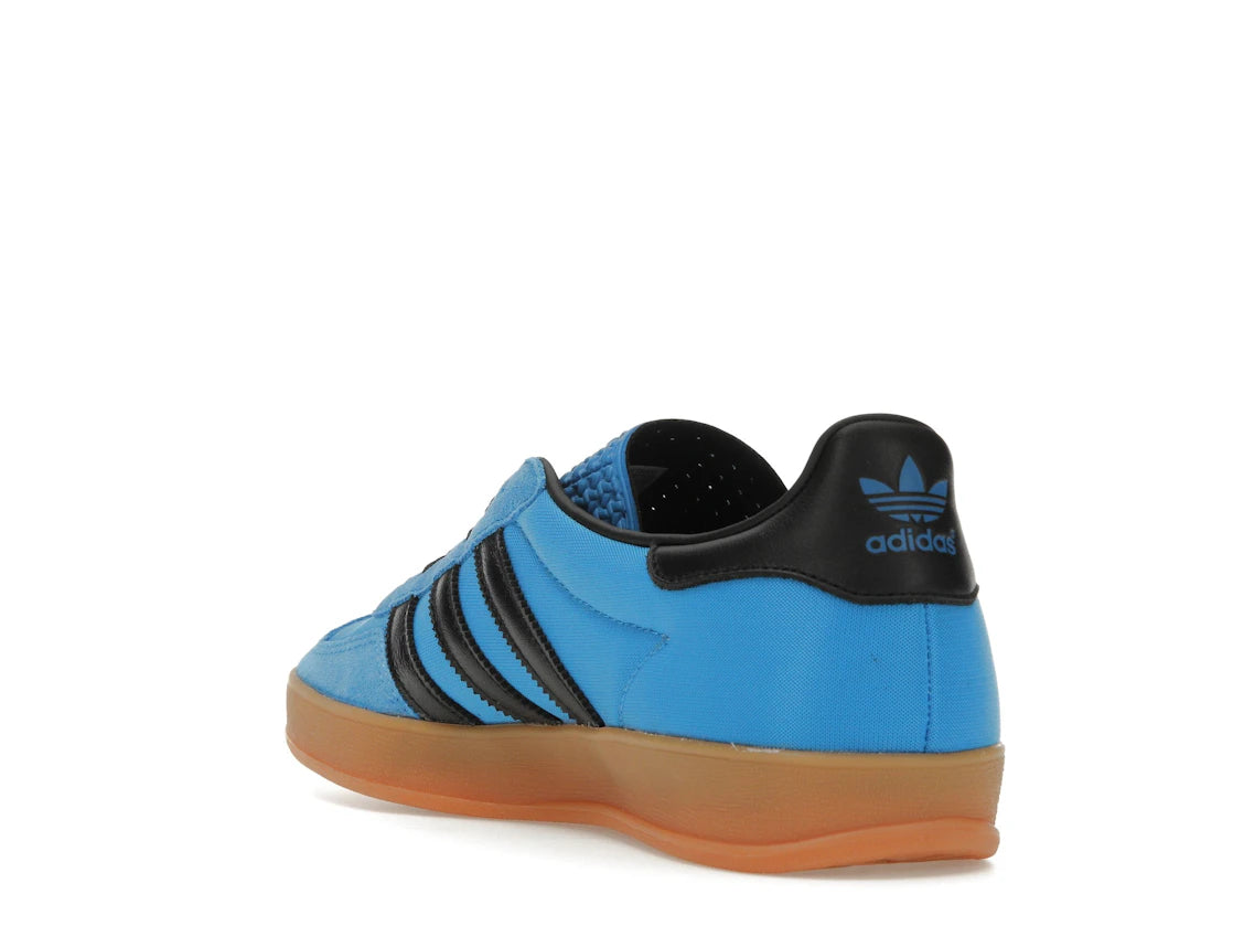 adidas Gazelle Indoor Hellblau Schwarz Gummi - vue secondaire B