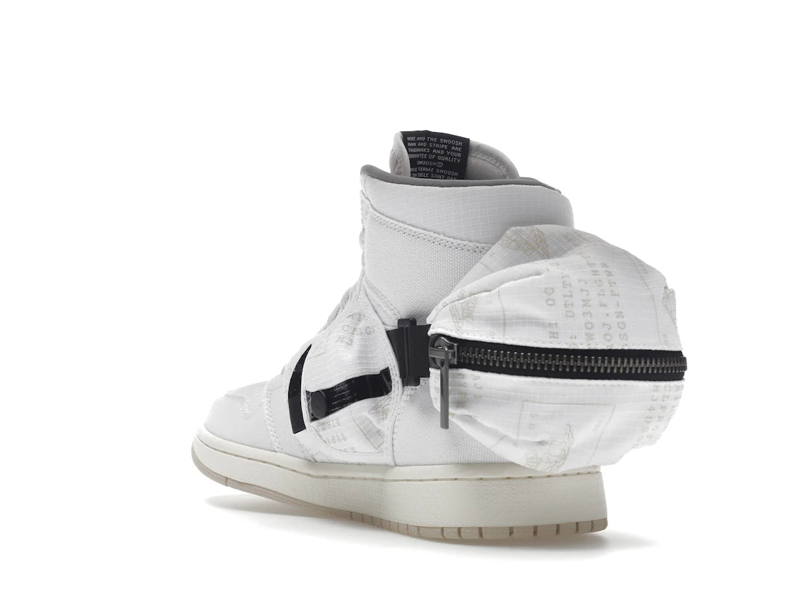 Jordan 1 Retro High OG SP Utility White Black - vue secondaire B