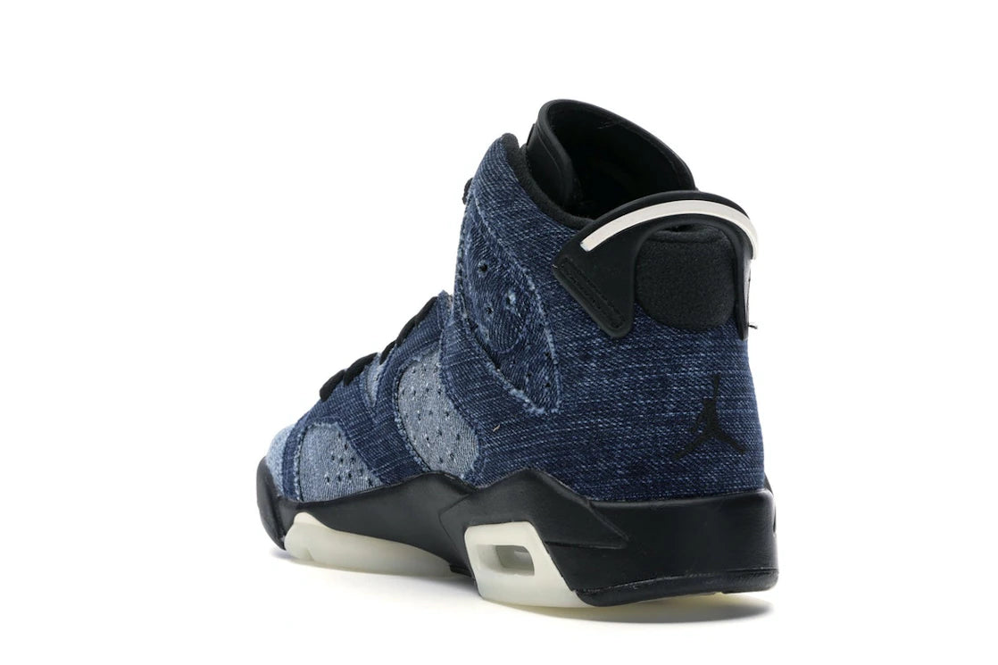 Jordan 6 Retro Washed Denim (GS) - vue secondaire B