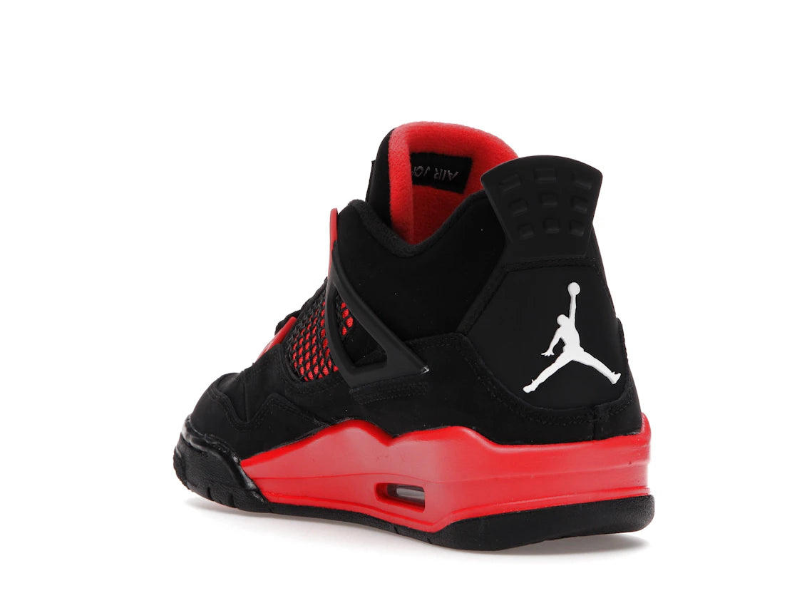 Jordan 4 Retro Red Thunder (GS) - vue secondaire B