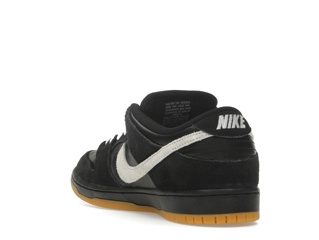 Nike Dunk Low Pro SB Black White Gum - vue secondaire B