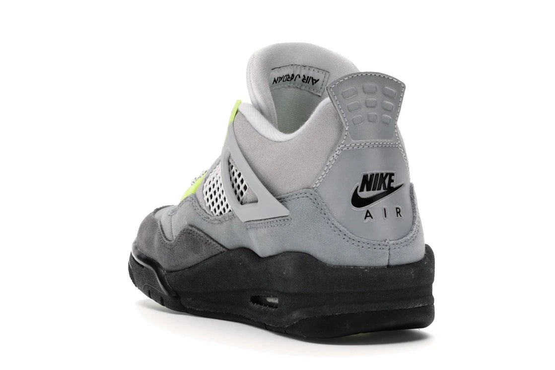 Jordan 4 Retro SE 95 Neon (GS) - vue secondaire B