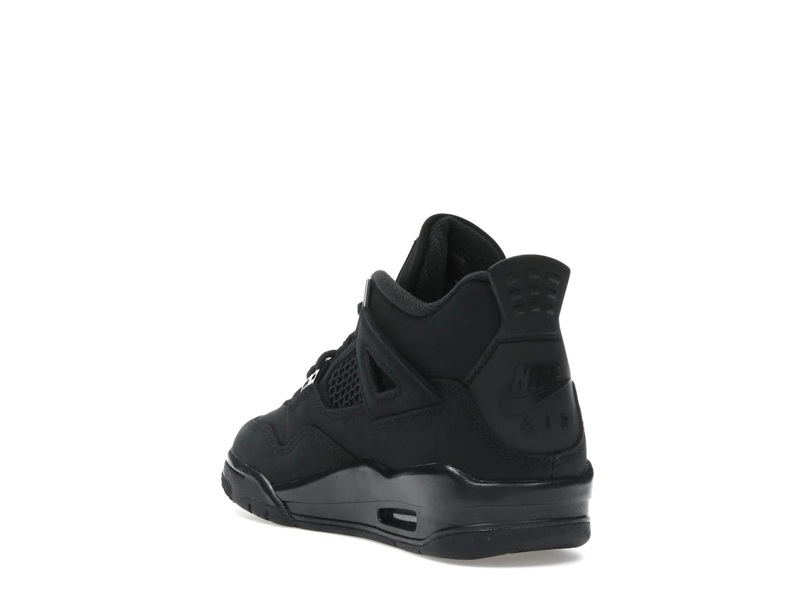 Jordan 4 Retro Black Cat (2025) (GS) - vue secondaire B