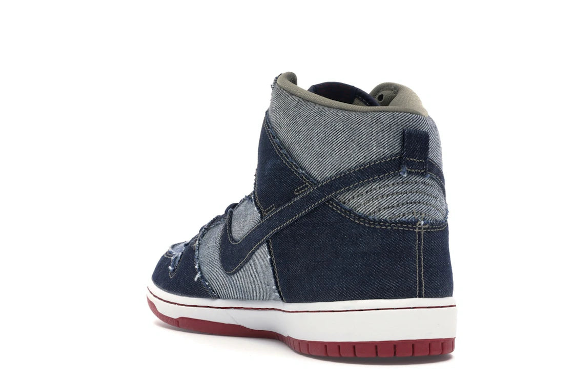 Nike SB Dunk High Reese Forbes Denim - vue secondaire B