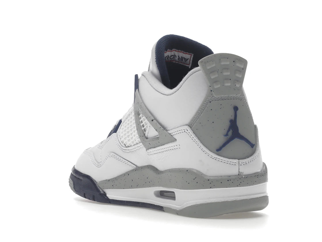 Jordan 4 Retro Midnight Navy (GS) - vue secondaire B