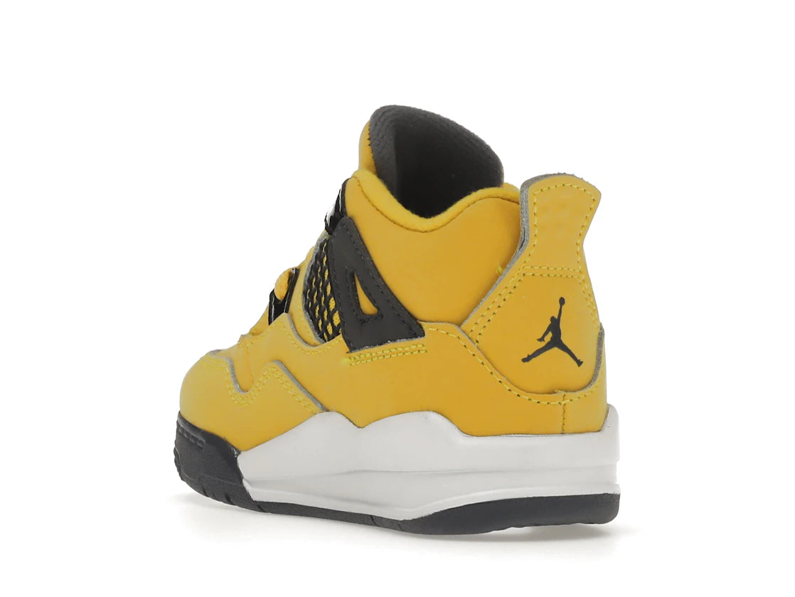 Jordan 4 Retro Lightning (2021) (TD) - vue secondaire B