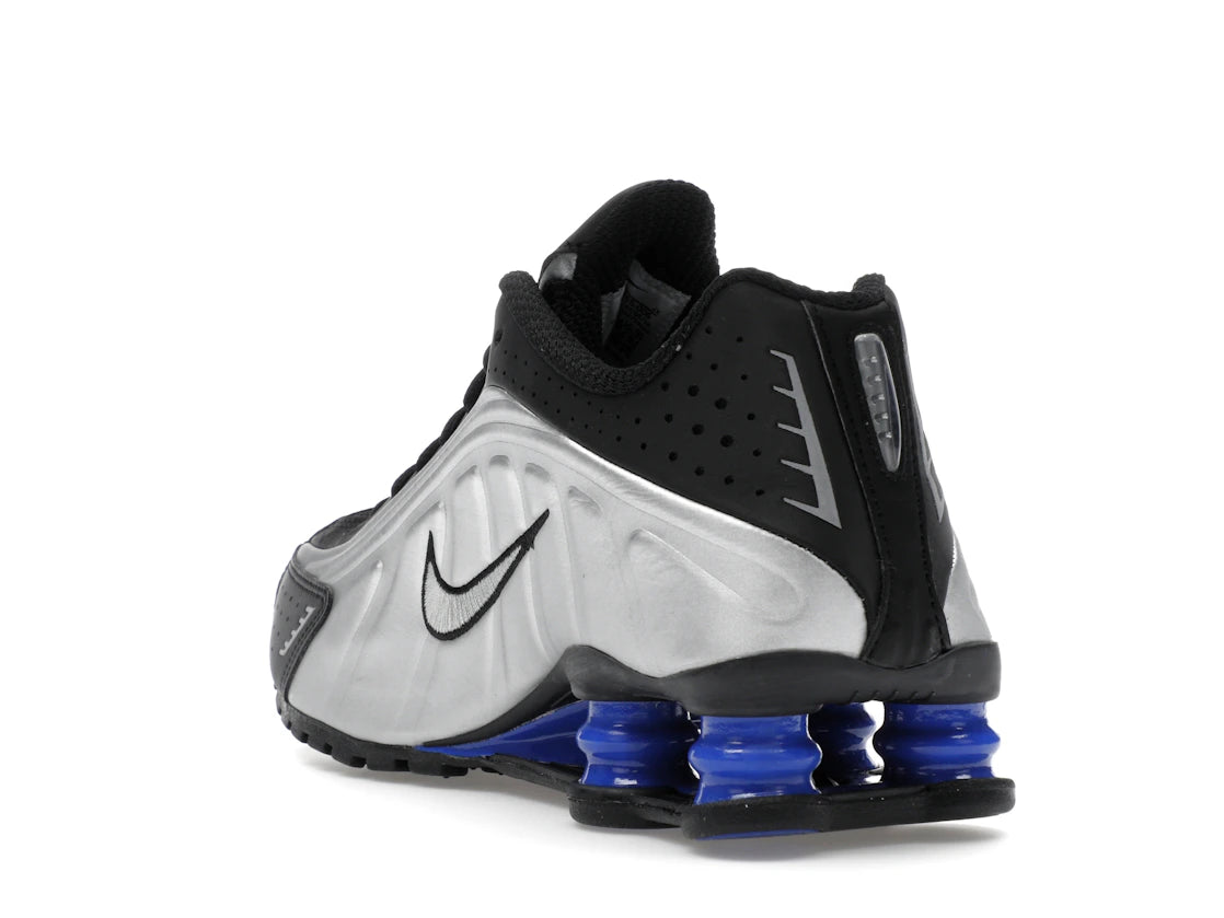 Nike Shox R4 Metallic Silver Black Racer Blue (Women's) - vue secondaire B