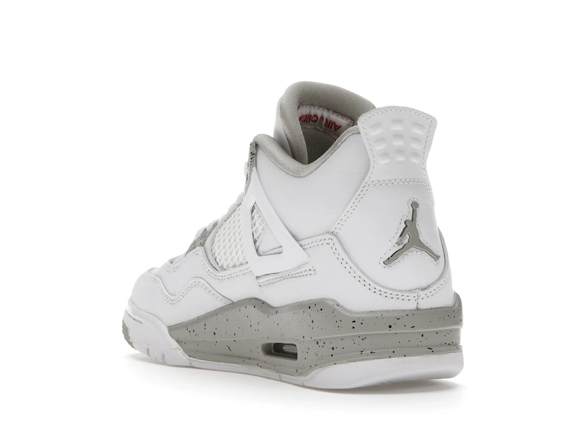 Jordan 4 Retro White Oreo (2021) (GS) - vue secondaire B
