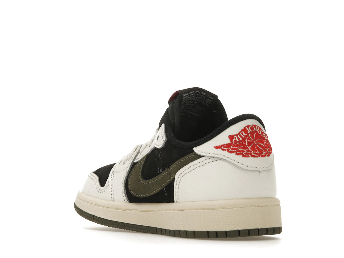 Jordan 1 Retro Low OG SP Travis Scott Olive (PS) - vue secondaire B