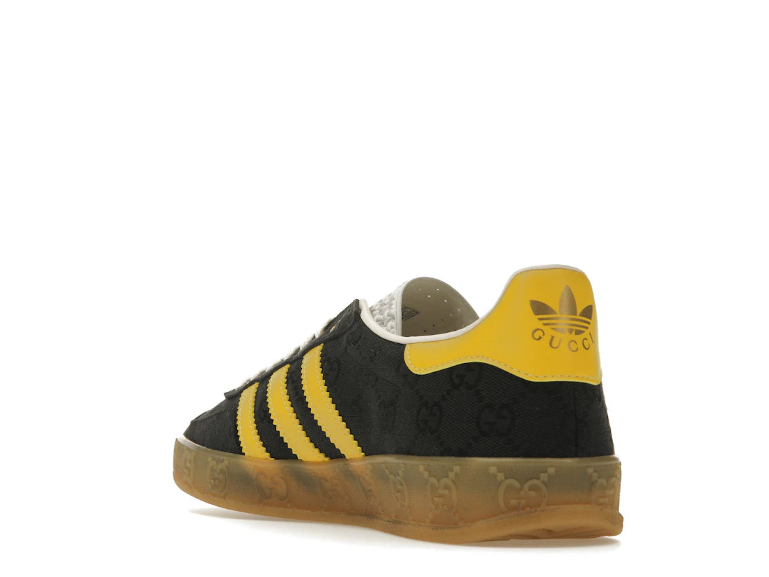 adidas x Gucci Gazelle Black GG Monogram - vue secondaire B