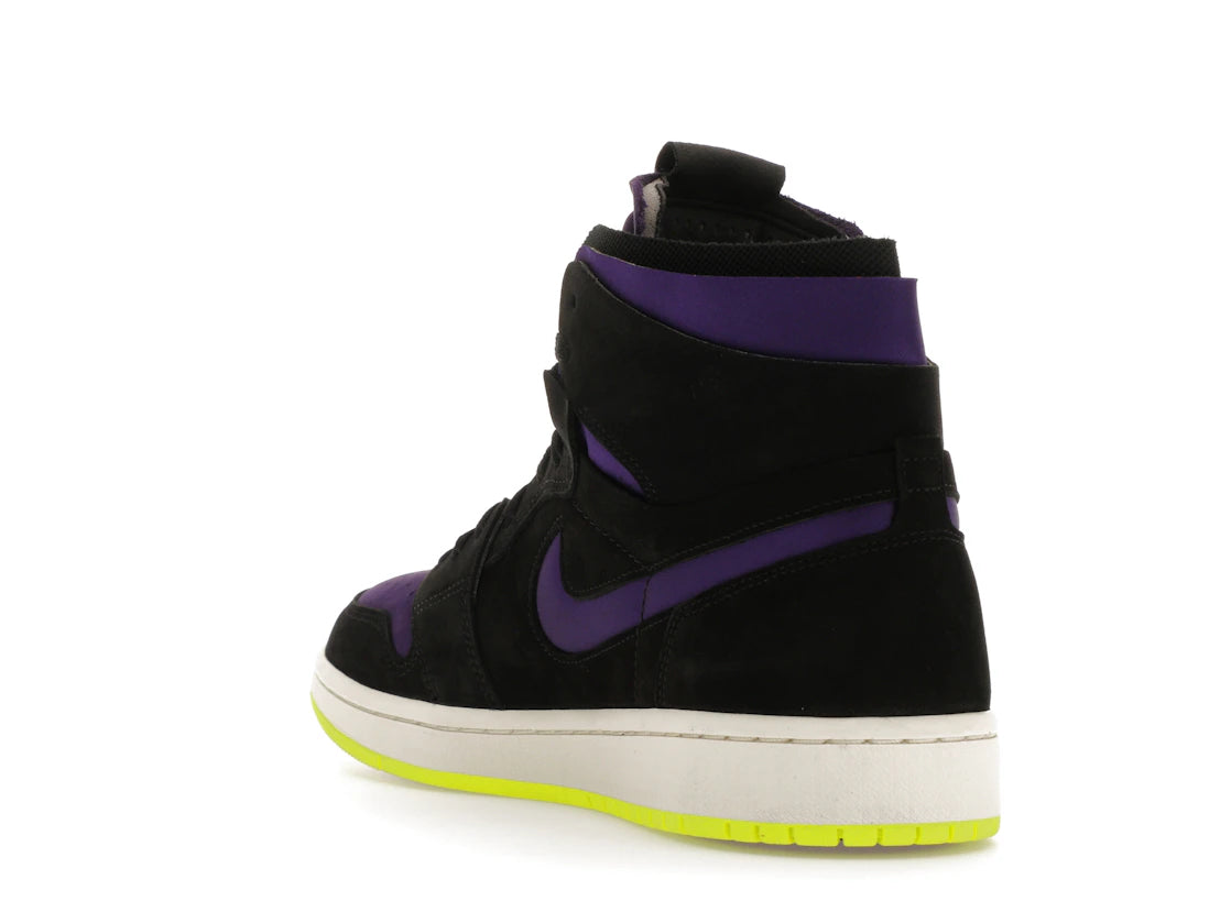 Jordan 1 High Zoom Air CMFT Black Court Purple Lemon Venom (Women's) - vue secondaire B