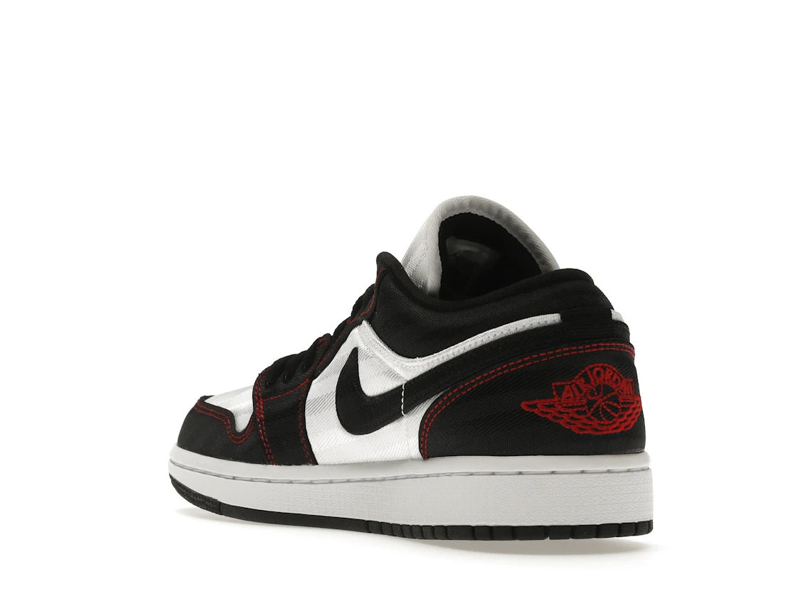 Jordan 1 Low SE Utility Weiß Schwarz Gym Red (Damen) - vue secondaire B