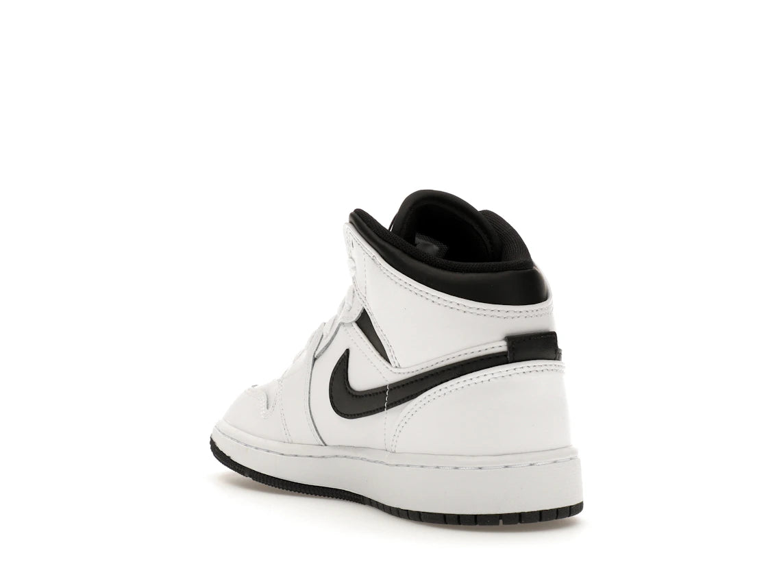 Jordan 1 Mid Reverse Panda (GS) - vue secondaire B