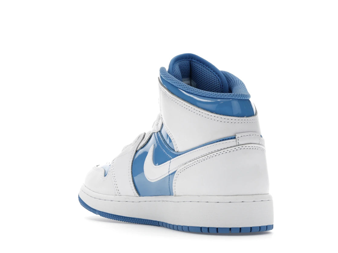 Jordan 1 Mid Legend Blue (GS) - vue secondaire B