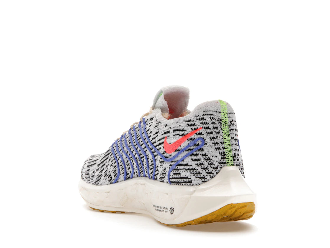 Nike Pegasus Turbo Next Nature Pure Platinum Bright Crimson - vue secondaire B