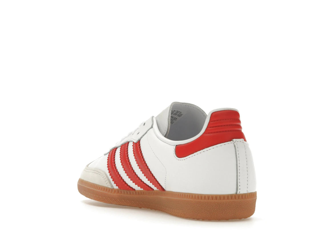 adidas Samba OG White Solar Red Gum (Women's) - vue secondaire B